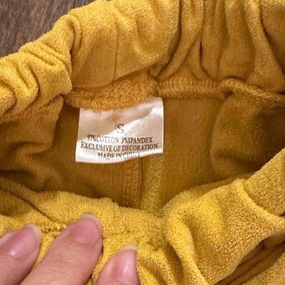 Yellow Ruffle Skort girls 4t - Picture 3 of 4